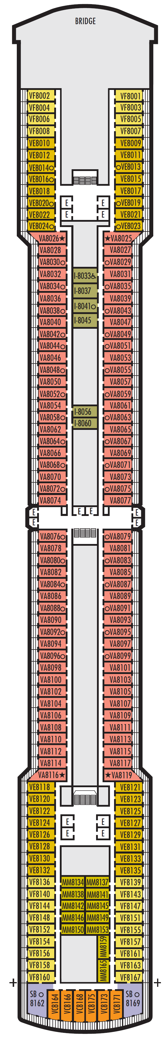 DECK 8 - NAVIGATION DECK