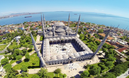 Sultan Ahmet moskee in Istanbul