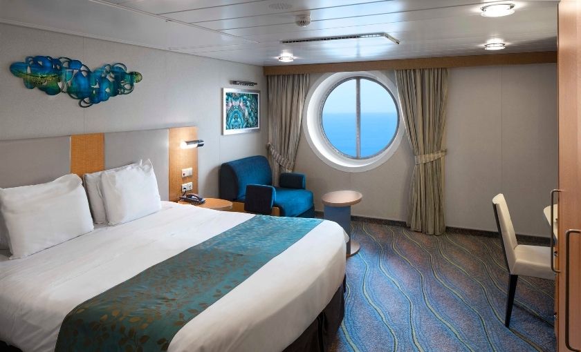 Royal Caribbean buitenhut zonder balkon F