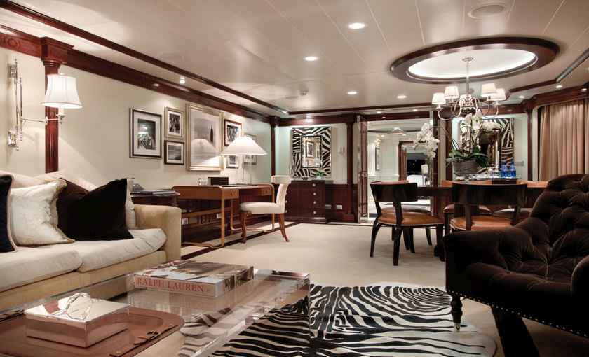 Owners suite kleinschalig schip Oceania