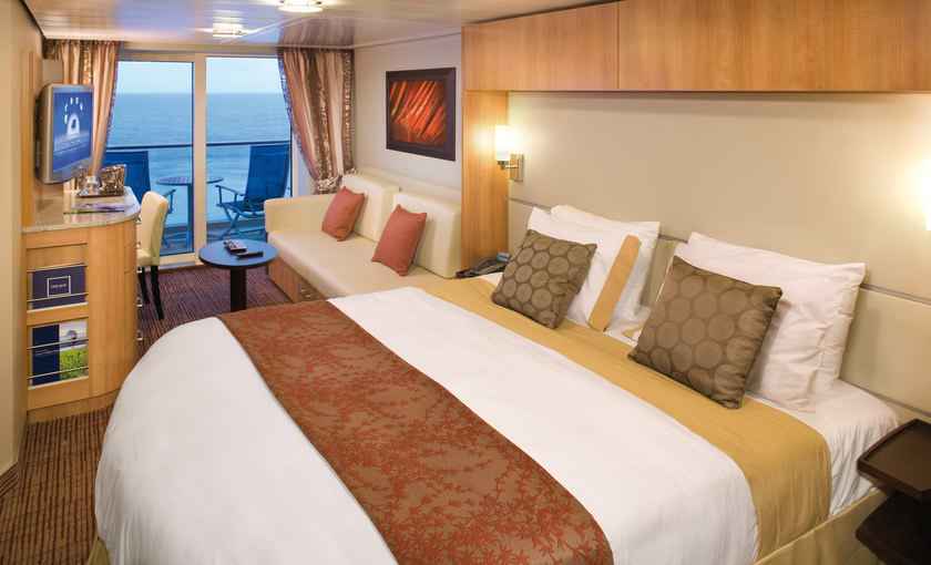 Celebrity cruises buitenhut met balkon C3