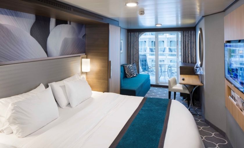 Royal Caribbean buitenhut met balkon C2