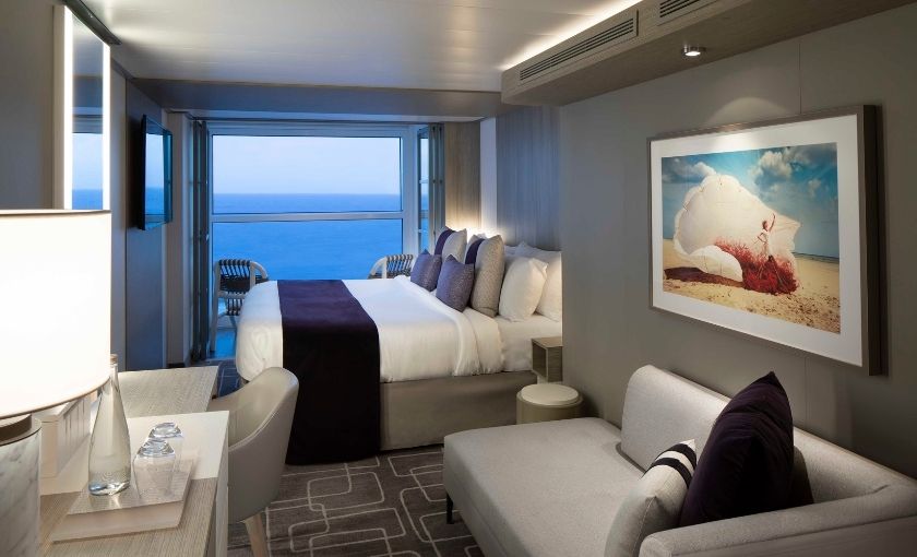 Celebrity cruises buitenhut met balkon C2