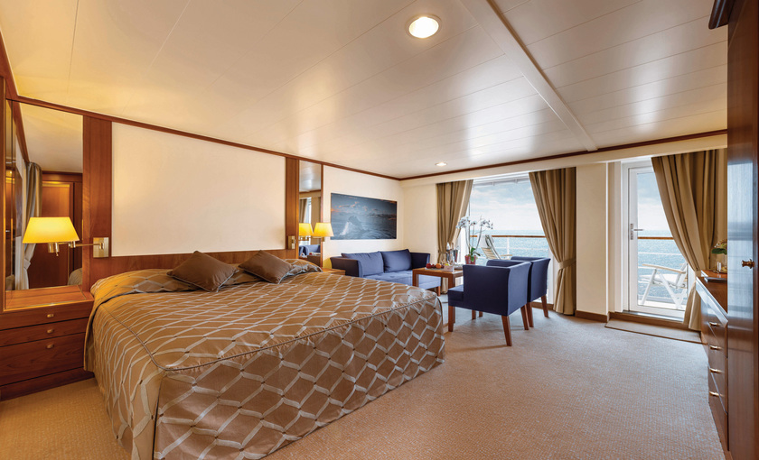 Suite cruiseschip Bremen van Hapag-Lloyd