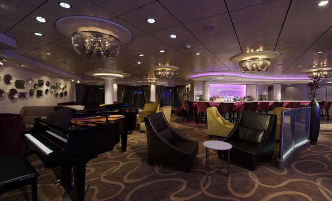 Lounge van Norwegian Cruise Line 