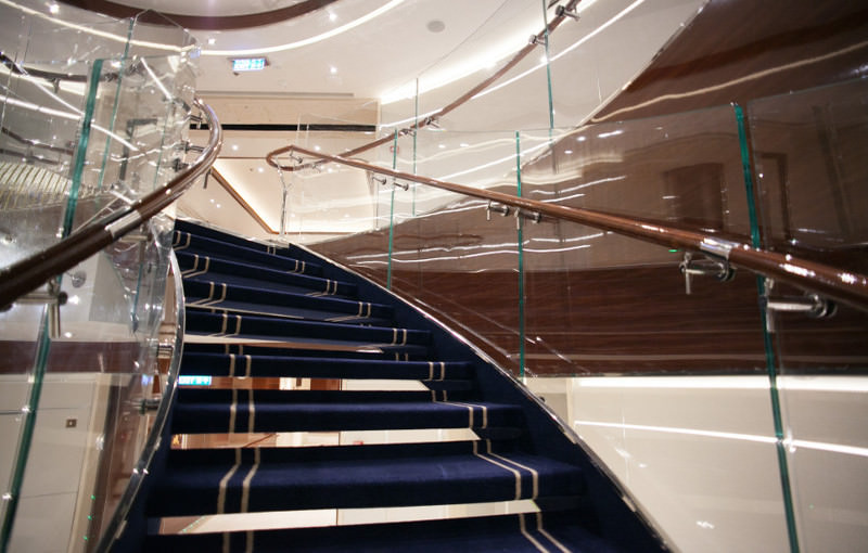 Seabourn Encore galerijtrap