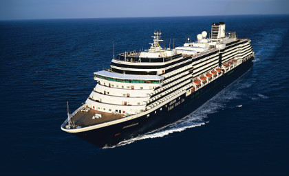 Cruiseschip MS Zuiderdam van rederij Holland America Line