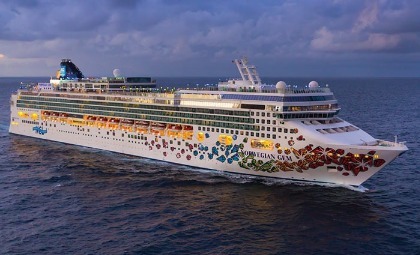 Cruiseschip Norwegian Gem van rederij NCL
