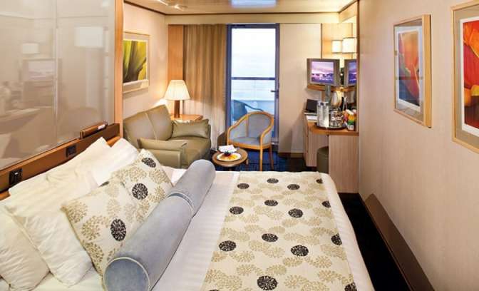 Een balkonhut op de Westerdam van Holland America Line