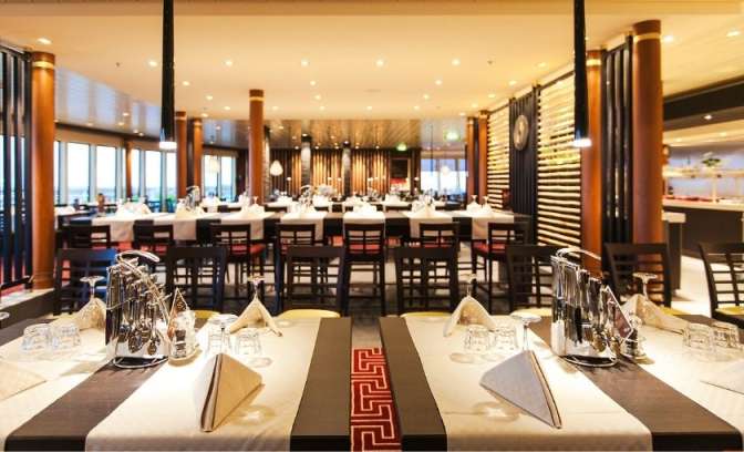 East restaurant AidaBlu