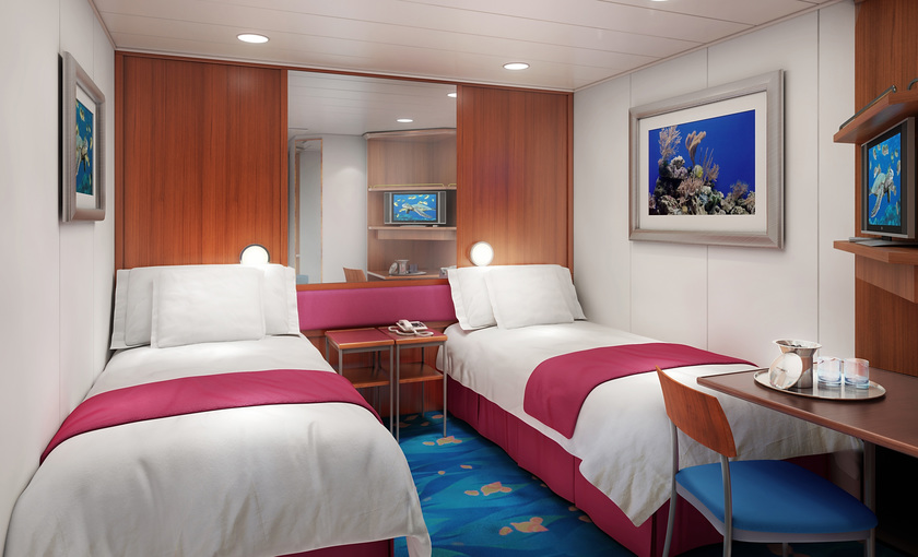 Een binnenhut op de Norwegian Jade van NCL