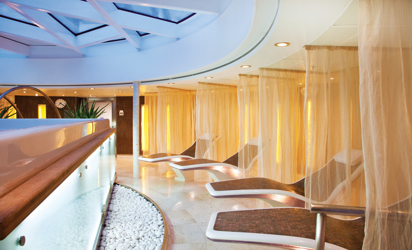 spa en wellness factiliteiten aan boord van Seabourn Odyssey