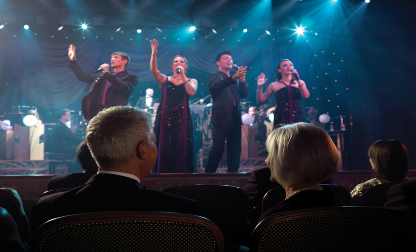 Royal court theater op de Queen Elizabeth