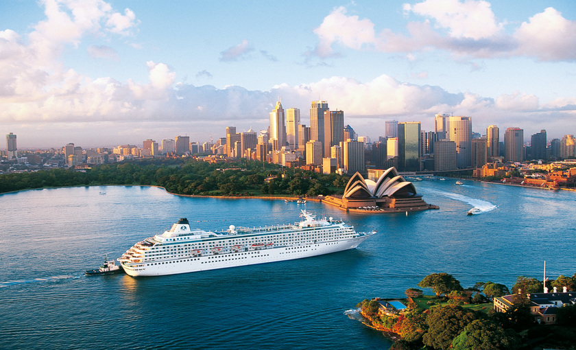 Crystal cruises in Australie