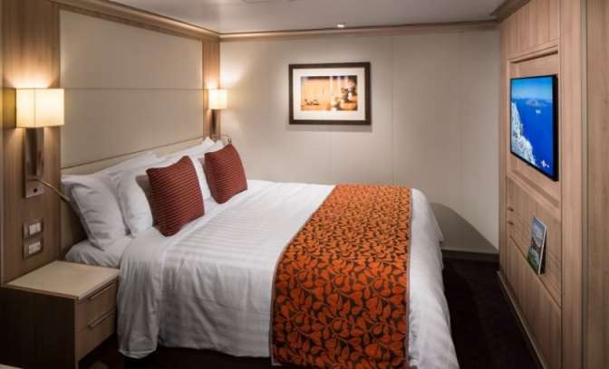 Binnenhut op Koningsdam cruiseschip