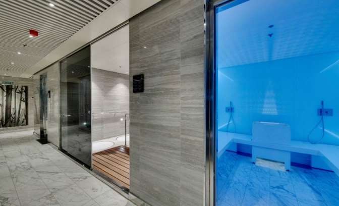 MSC seaview spa sauna