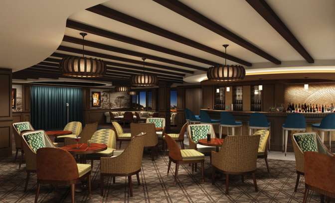 Sugarcane Mojito bar op de Norwegian Bliss