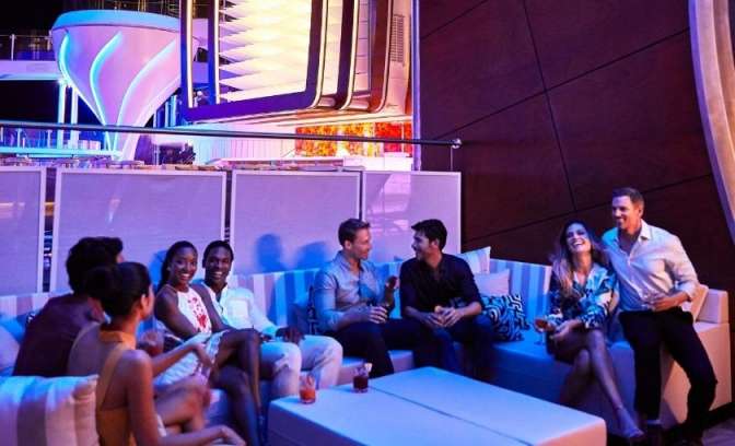 Celebrity Edge pool area cabana