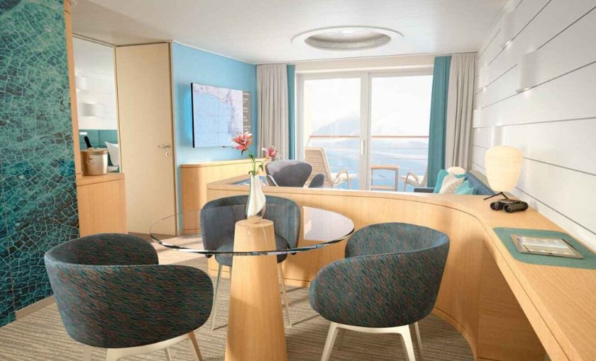 Hanseatic Nature Suite Lounge 