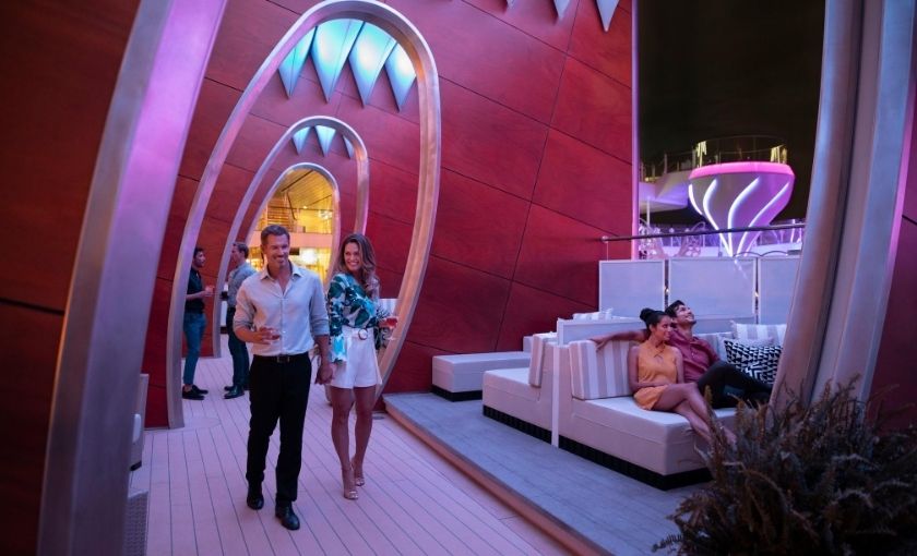 Celebrity Apex pool area