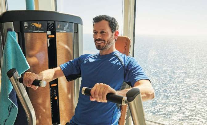 Fitness apparatuur Mein schiff 1