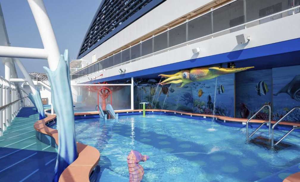 Kinder zwembad MSC World Europa
