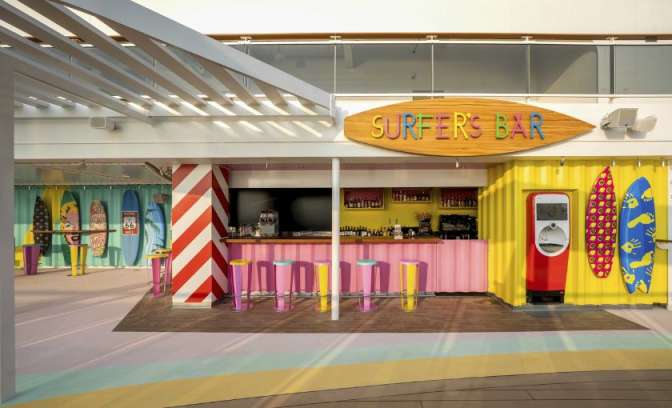 Surfersbar MSC World Europa