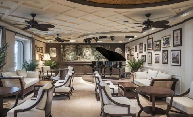 Tea house MSC World Europa