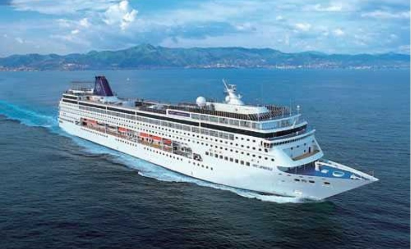 Het volledig schip van de MSC Armonia