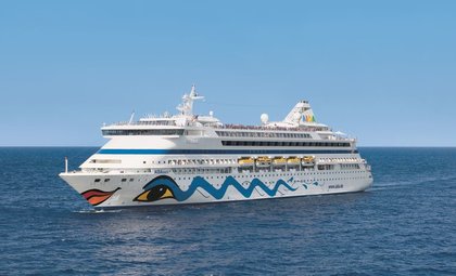 Vertrek van AidaAura, AidaLuna en AidaVita