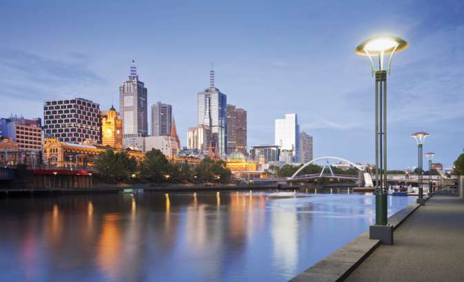 Melbourne in Australië